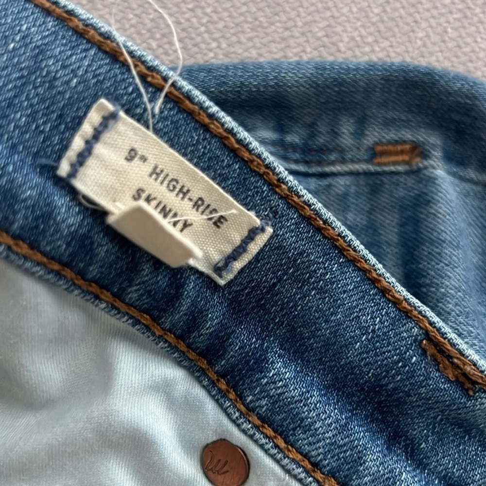 Madewell High Rise Skinny Jeans - Picture 3 of 7